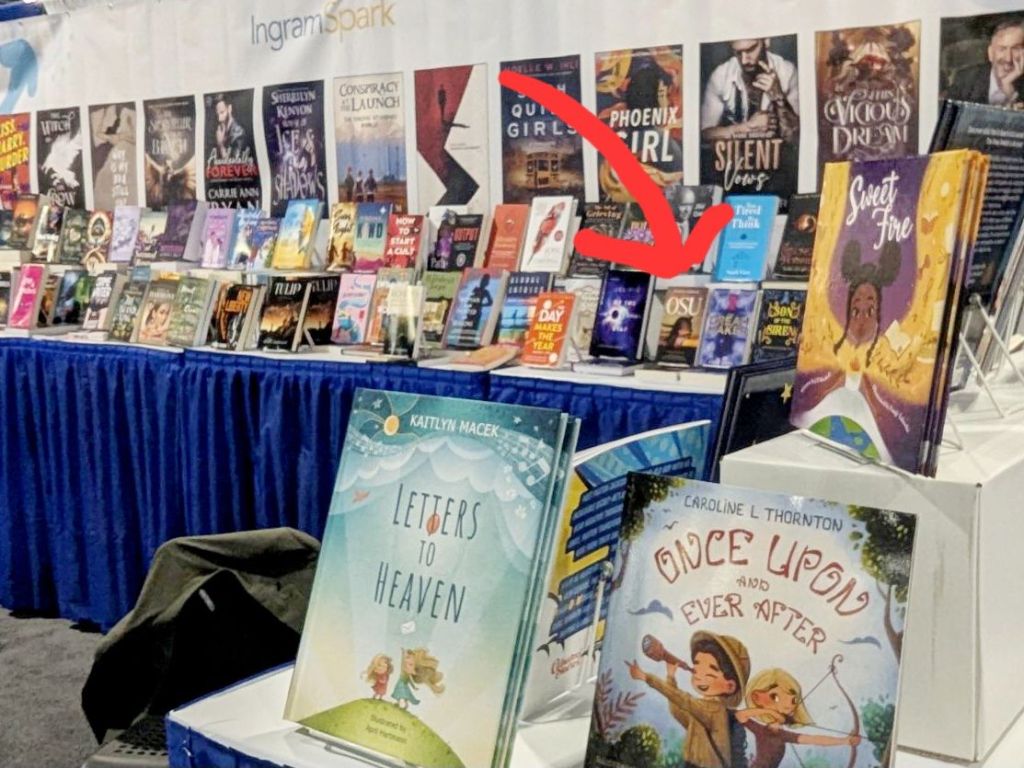 Sensei Sarhn YA teen fiction author osu at american library exhibition